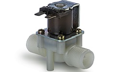 1/2" Tube Normally open plastic solenoid valve