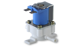 1/4" Tube Normally open plastic solenoid valve