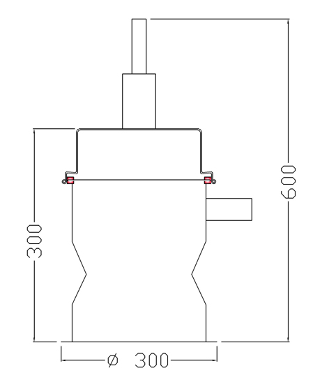 air vacuum loader for granules dimensions
