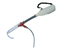 Deep hole cleaning vacuum gun, vacuum and blow gun, vacuum pistol, deep hole cleaner