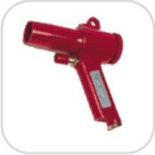 amplifying blow gun