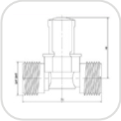 3/4" GHT normally closed solenoid valve