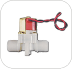 bi stable latching water valve for faucet