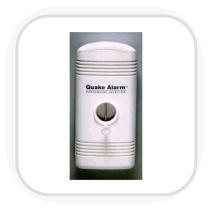Earthquake alarm, earthquake detector, quake alarm, earthquake indicator